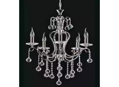 Chandelier luxury ceiling light chandelier ceiling lamp silver crystal