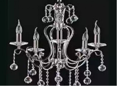Chandelier luxury ceiling light chandelier ceiling lamp silver crystal