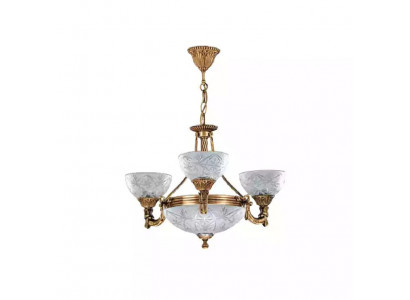 Ceiling lamp chandelier ceiling light lamp chandelier glass gray gold