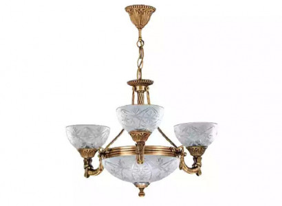 Ceiling lamp chandelier ceiling light lamp chandelier glass gray gold