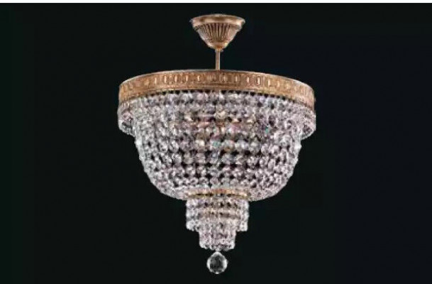 Ceiling chandelier luxury gold chandelier ceiling lamp crystal style