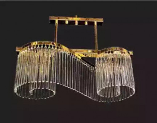 Chandelier Ceiling Light Luxury Gold Ceiling Lamp Glass Modern