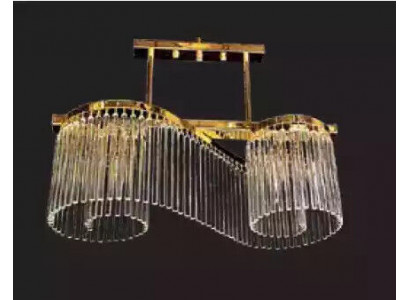 Chandelier Ceiling Light Luxury Gold Ceiling Lamp Glass Modern