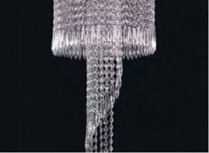 Chandelier Pendant Light Chrome Living Room Lamp 30x70