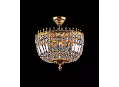 Chandelier Ceiling Light Luxury Gold Ceiling Lamp Crystal Art