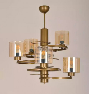 Ceiling lamp hanging chandelier luxury lighting living room new crystal