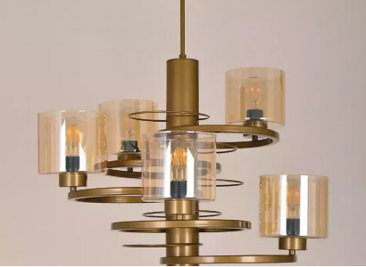 Ceiling lamp hanging chandelier luxury lighting living room new crystal