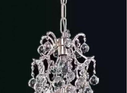 Luxury Ceiling Light Chandelier Crystal Silver