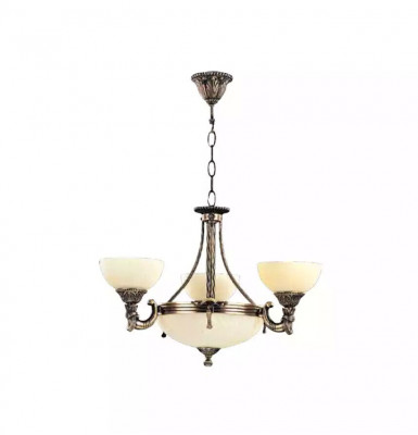 Chandelier ceiling light crystal ceiling lamp glass beige lamps new