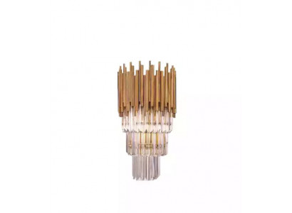 Chandelier gold pendant lamp crystal chandelier light new living room