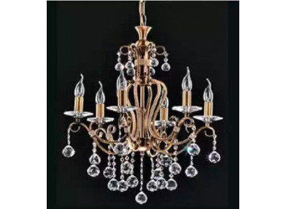 Luxury Ceiling Chandelier Luster Chandelier Ceiling Lamp Gold Crystal Style