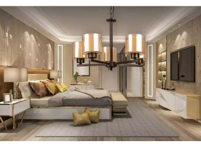 Chandelier Living Room Style Modern Hanging Lamp Bedroom Luxury New