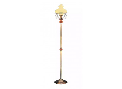 Floor lamp standing lamp stand luxury lights lamp lamp gold glass 185 cm.
