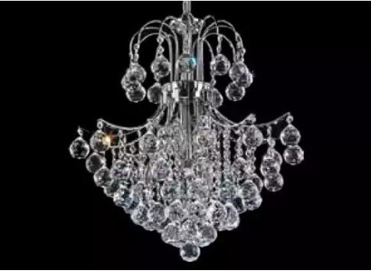 Lustre Style Luxury Ceiling Lamp Chandelier Ceiling Light Silver Lamps