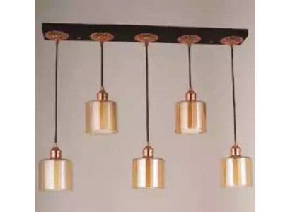 Golden round chandelier ceiling light lamp chandelier light fixture
