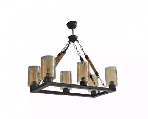 Chandelier Ceiling Light Ceiling Lamp Lamps Glass Black