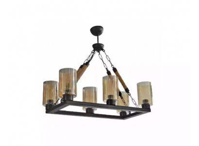 Chandelier Ceiling Light Ceiling Lamp Lamps Glass Black