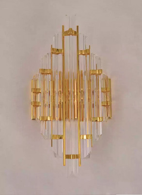 Wall light design hallway lamps living room luxury new gold