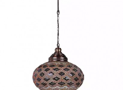 Ceiling lamp chandelier candelabra chandelier lamps glass brown new