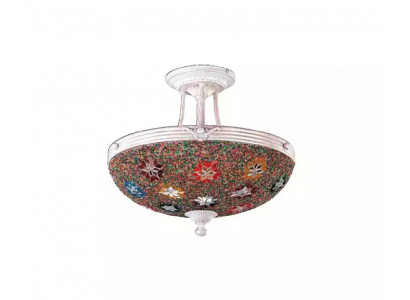 Chandelier Ceiling Light Ceiling Lamp Lamps Glass Multicolored