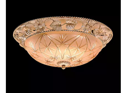 Chandelier Ceiling Light Ceiling Lamp Lamp Glass Gold Round