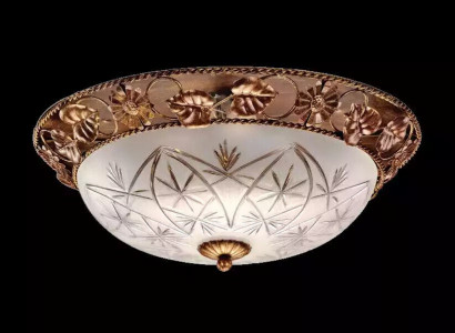 Ceiling chandelier luster ceiling lamp lamps glass gold art