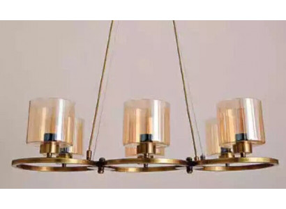 Ceiling lamp hanging design beautiful modern living room glass new
