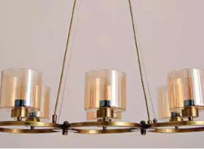 Ceiling lamp hanging design beautiful modern living room glass new