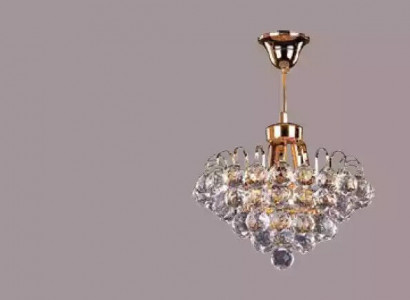 Ceiling lamp chandelier gold crystal chandelier lamp