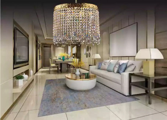 Ceiling chandelier gold ceiling light crystal lamp chandelier