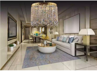 Ceiling chandelier gold ceiling light crystal lamp chandelier