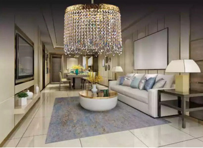 Ceiling chandelier gold ceiling light crystal lamp chandelier