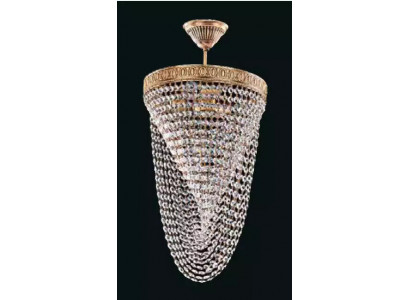 Chandelier Ceiling Light Luxury Gold Ceiling Lamp Crystal Style
