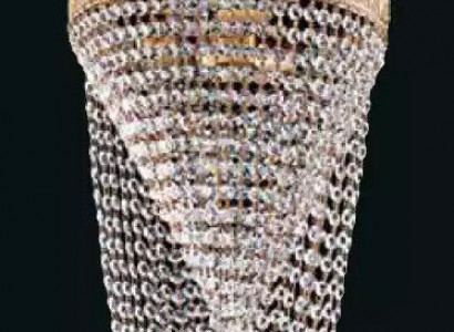 Chandelier Ceiling Light Luxury Gold Ceiling Lamp Crystal Style