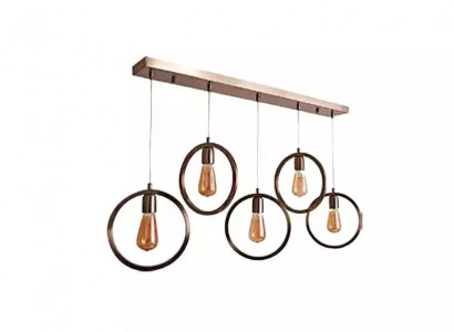 Pendant light black chic ceiling lamp 70x90cm living room light