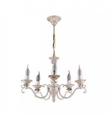 Chandelier lamp lighting living room crystal shiny new indoor