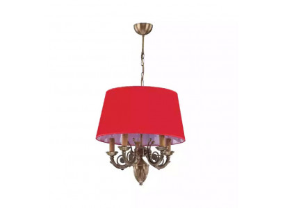 Chandelier Classic Lights Lamps Lamp Gold 50x80 Red