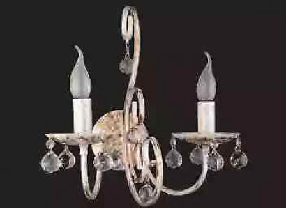 Wall lamp interior crystal corridor light home fixture bedroom