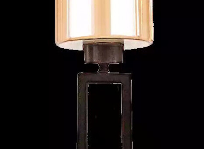 Table lamp tabletop lamp lamp lighting glass gold lamps table black