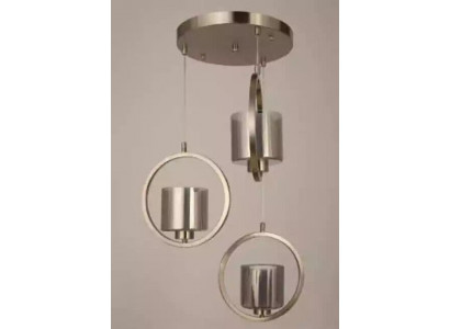 Chandelier Ceiling Light Fixture Glass Luxury Living Room
