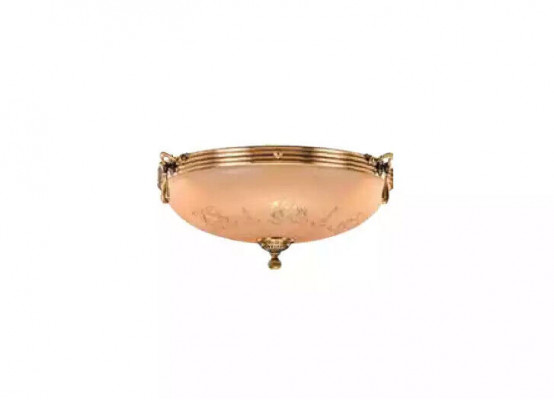 Chandelier Ceiling Lamp Ceiling Light Glass Gold Beige