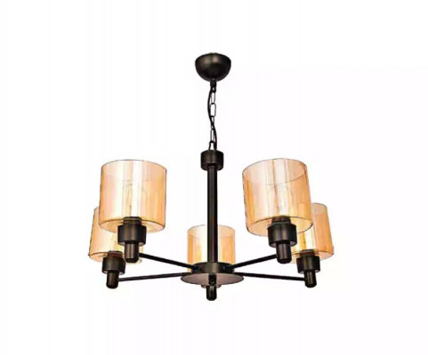 Loft Ceiling Light Chandelier Glass Ceiling Lamp Living Room Hanging Lamp 65x70