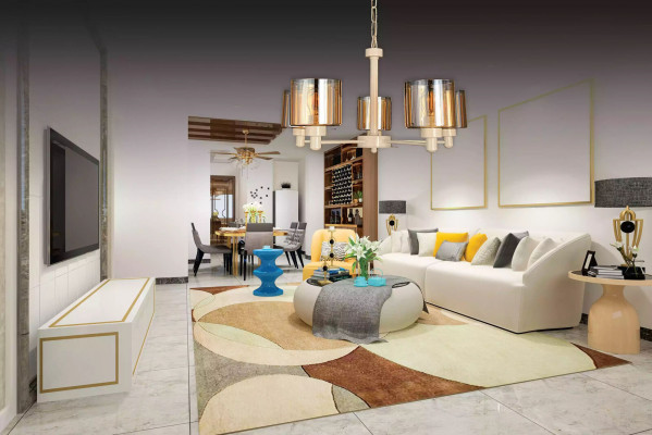 Ceiling lamp, metal, modern design, living room pendant lamp, chandelier ceiling light