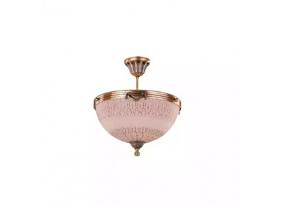 Chandelier ceiling light pendant ceiling lamp glass brown gold