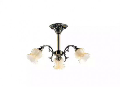 Ceiling chandelier floral chandelier ceiling lamp lamp glass grey