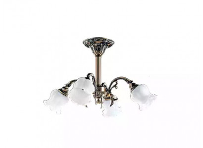 Chandelier Ceiling Light Flower Chandelier Ceiling Lamp Lamp Glass Grey