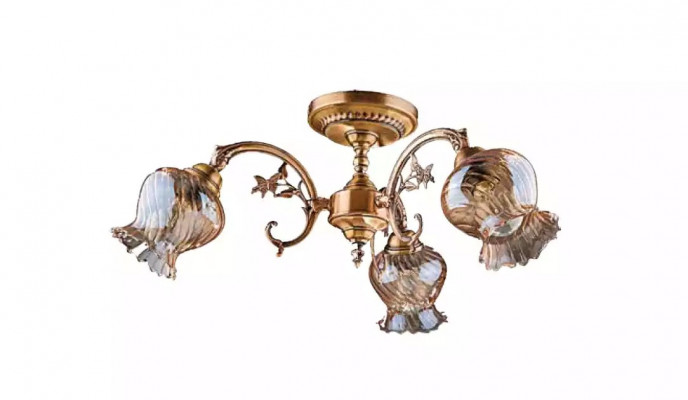 Ceiling lamp ceiling chandelier flower chandelier lamp glass