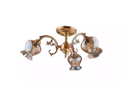 Ceiling lamp ceiling chandelier flower chandelier lamp glass