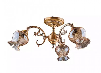 Ceiling lamp ceiling chandelier flower chandelier lamp glass