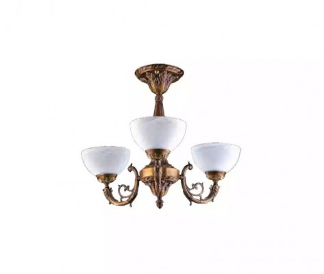 Chandelier Ceiling Lamp Pendant Ceiling Light Antique Lamp Glass Gold